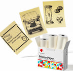 Golden Self-Adhesive Thermal Paper, 50Mm X 3.5M, 3-Rolls