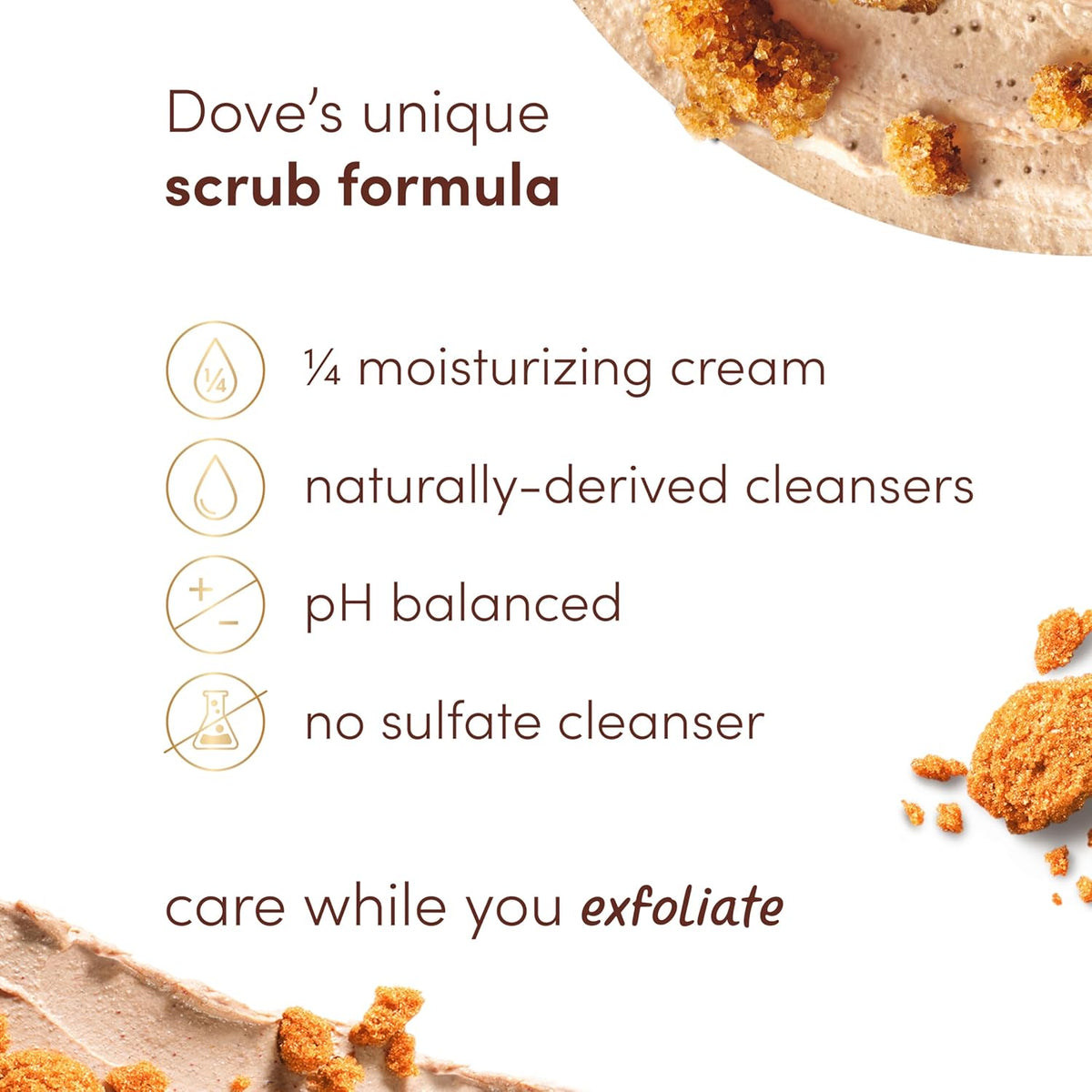 Brown Sugar and Coconut Butter Body Scrub Exfoliates and Deeply 15 Oz