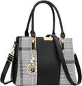 Women Purses and Handbags, PU Leather Top Handle Satchel Bag