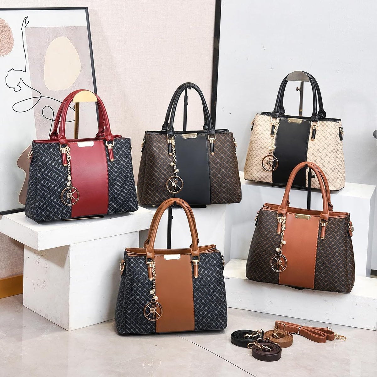 Purse and Handbags for Women, Shoulder Tote Purses Top Handle Satchel Bags