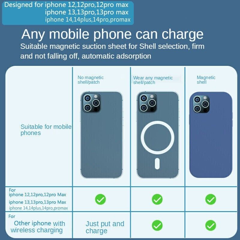 10,000mAh Magnetic Power Bank and Wireless Charger
