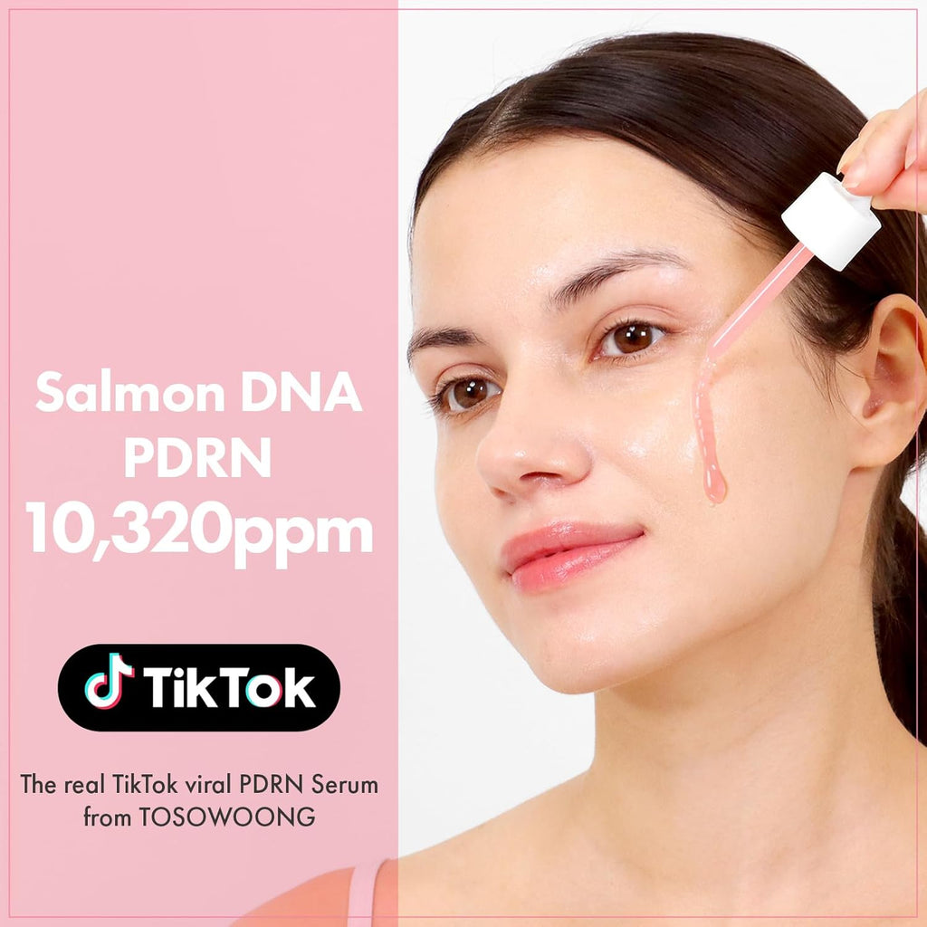 Pink Peptide 12 PDRN Serum for Firming & Glass Skin, Skin Glow