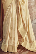 Women'S Kanjivaram Soft Silk Saree with Blouse Piece 6.3Metres