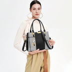 Women Purses and Handbags, PU Leather Top Handle Satchel Bag