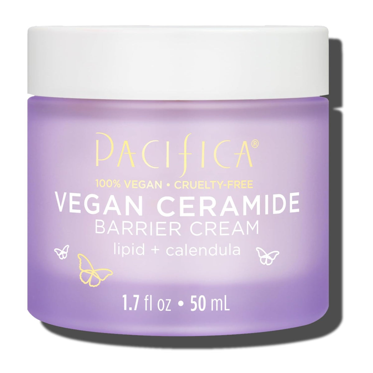 Face Cream - Vegan Ceramide Barrier Cream W/Niacinamide & Shea Butter - Hydrating Daily Face Moisturizer Fragrance Free for Sensitive Skin, Vegan, Clean Beauty Allergy & Dermatologist Tested