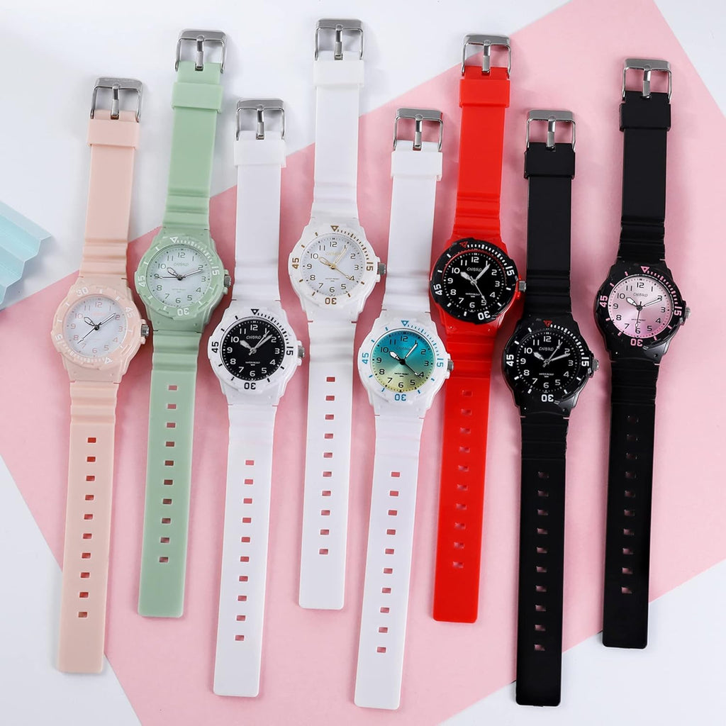 Women'S Sport Waterproof Nurse Minimalist Simple Analog Watch - Casual Ladies Watch in Rose Gold Pink