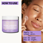 Face Cream - Vegan Ceramide Barrier Cream W/Niacinamide & Shea Butter - Hydrating Daily Face Moisturizer Fragrance Free for Sensitive Skin, Vegan, Clean Beauty Allergy & Dermatologist Tested
