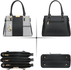 Women Purses and Handbags, PU Leather Top Handle Satchel Bag