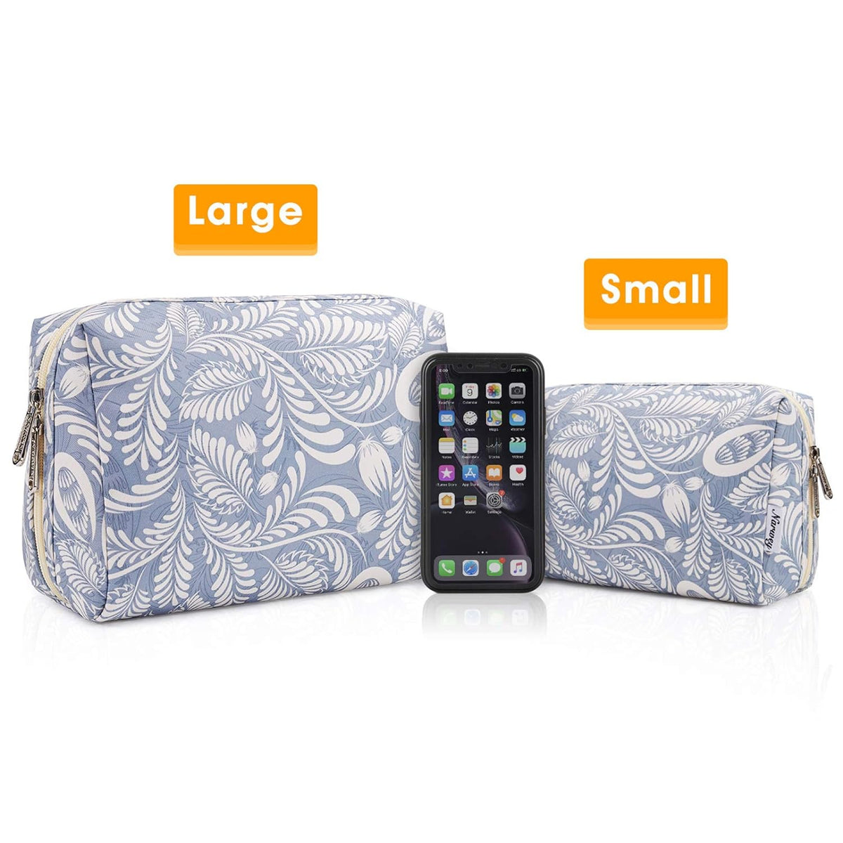 Makeup Bag Travel Toiletry Bag, Cosmetic Bag for Women Girls
