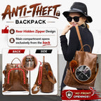 Women Backpack Purse PU Leather Anti-Theft Casual Shoulder Bag Fashion Ladies Satchel Bags
