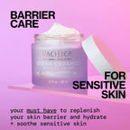 Face Cream - Vegan Ceramide Barrier Cream W/Niacinamide & Shea Butter - Hydrating Daily Face Moisturizer Fragrance Free for Sensitive Skin, Vegan, Clean Beauty Allergy & Dermatologist Tested