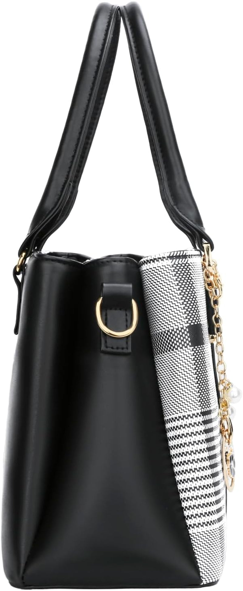 Women Purses and Handbags, PU Leather Top Handle Satchel Bag