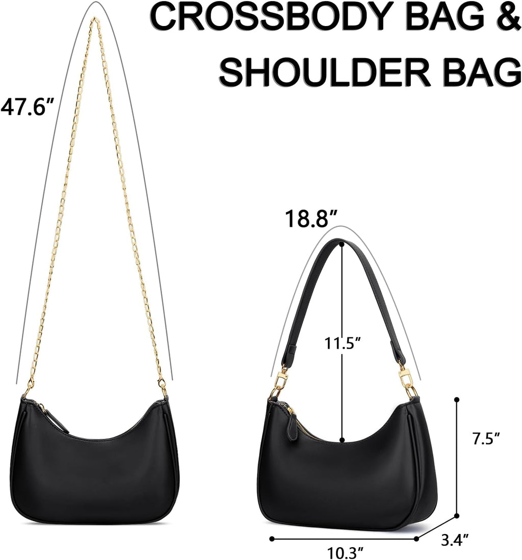 Shoulder Bag for Women Cute Hobo Purses and Handbags Underarm Purse